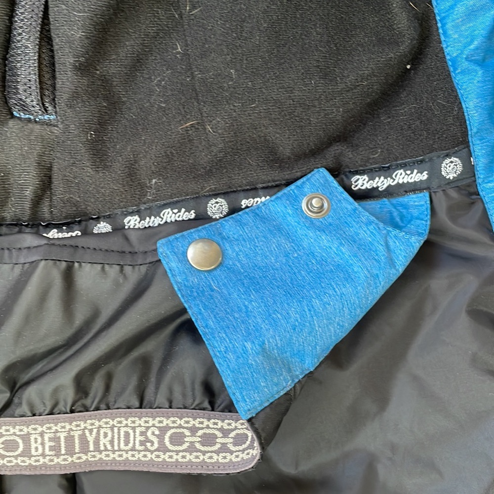 Betty Rides blue Snowboarding Jacket - Picture 13 of 14
